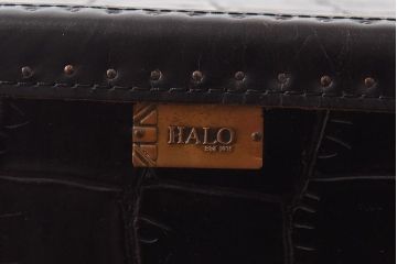 中古　イギリス家具　HALO(ハロ)　SLAB(スラブ) ビッグクロコネロ　コーヒーテーブル(定価約20万円)