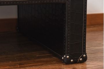 中古　イギリス家具　HALO(ハロ)　SLAB(スラブ) ビッグクロコネロ　コーヒーテーブル(定価約20万円)