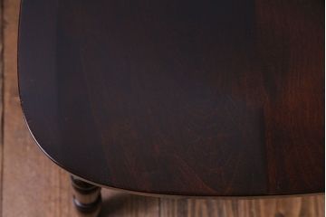 中古美品　北海道民芸家具　HM626　樺材　華やかな印象のダイニングチェア(椅子、ウィンザーチェア、ワークチェア、ウインザーチェア)(定価約7万円)(2)