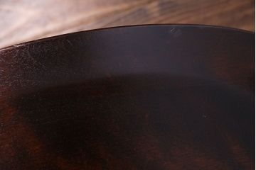 中古美品　北海道民芸家具　HM626　樺材　華やかな印象のダイニングチェア(椅子、ウィンザーチェア、ワークチェア、ウインザーチェア)(定価約7万円)(3)