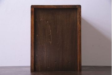 ヴィンテージ家具　ビンテージ　伝統工芸 軽井沢彫りの小引き出し