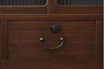 レトロ家具　昭和レトロ　温かな味わいのあるリメイク時代箪笥ローボード(サイドチェスト、戸棚)