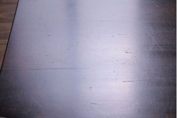 アンティーク雑貨　ビンテージ　北海道民芸家具　シンプルな小振りのサイドテーブル(花台)