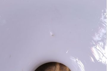 昭和期　懐かしい雰囲気漂うシンプルな平笠シェード(電笠、吊り下げ照明、ペンダントライト)