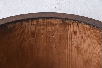 アンティーク雑貨　和製アンティーク　錆のある取っ手が渋い味わいの一斗升(いっとます)