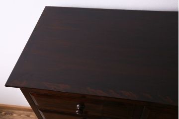 民芸家具　樺材　しっかり収納できるシンプルな衣装箪笥(整理箪笥、チェスト)