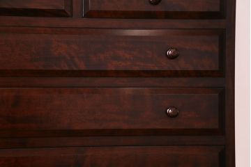 民芸家具　樺材　しっかり収納できるシンプルな衣装箪笥(整理箪笥、チェスト)