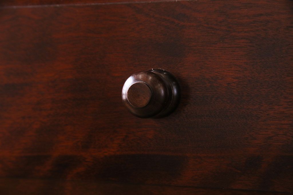 民芸家具　樺材　しっかり収納できるシンプルな衣装箪笥(整理箪笥、チェスト)