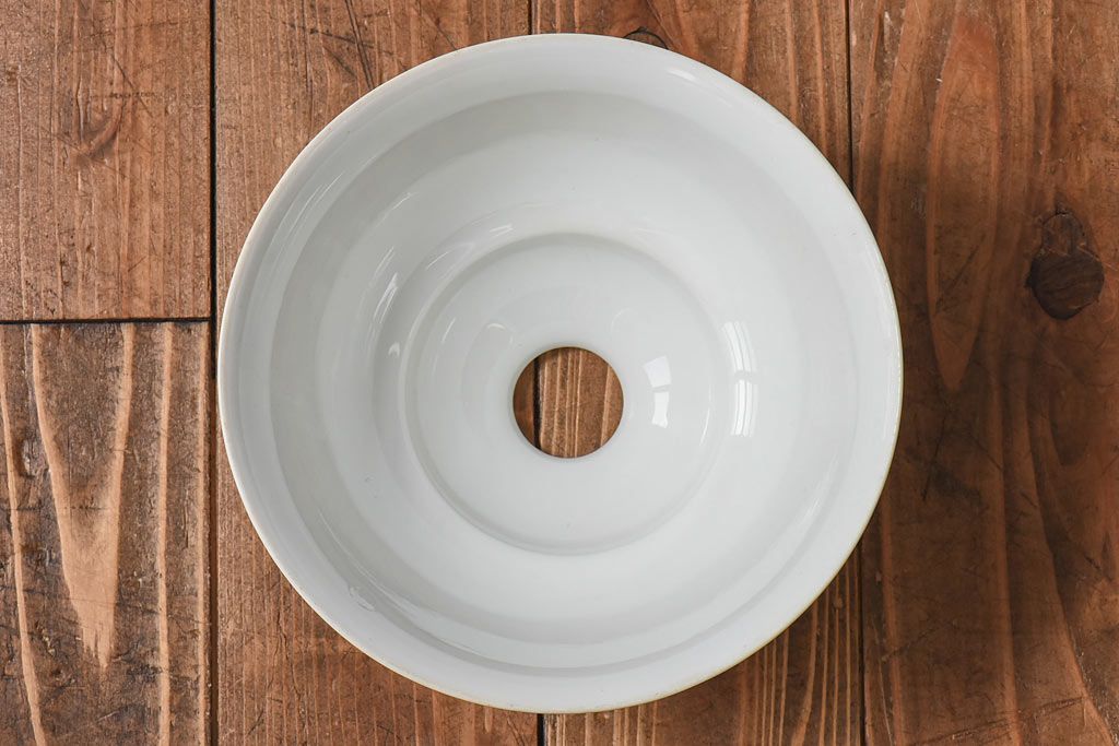 オールドノリタケ(則武、日本陶器)　紅葉が愛らしい電灯笠(シェード、ペンダントライト、吊り下げ照明)