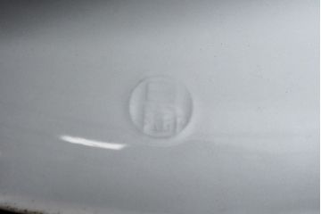 オールドノリタケ(則武、日本陶器)　紅葉が愛らしい電灯笠(シェード、ペンダントライト、吊り下げ照明)