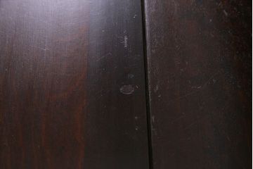 ビンテージ　北海道民芸家具　絶版品!両袖ビューロー(ライティングビューロー、デスク、在宅ワーク、在宅用、簿記机)