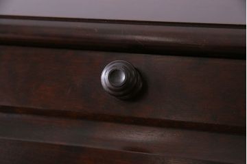 ビンテージ　北海道民芸家具　絶版品!両袖ビューロー(ライティングビューロー、デスク、在宅ワーク、在宅用、簿記机)