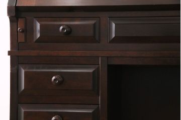 ビンテージ　北海道民芸家具　絶版品!両袖ビューロー(ライティングビューロー、デスク、在宅ワーク、在宅用、簿記机)