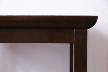 アンティーク雑貨　中古　松本民芸家具　シックな和の空間づくりにおすすめなA型電話台(花台)(定価約9万1千円)