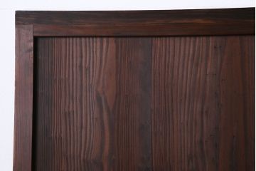 昭和初期　美品　杉材　味わい深い風合いが魅力の障子戸(引き戸、建具)4枚セット(1)