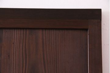 昭和初期　美品　杉材　味わい深い風合いが魅力の障子戸(引き戸、建具)4枚セット(1)