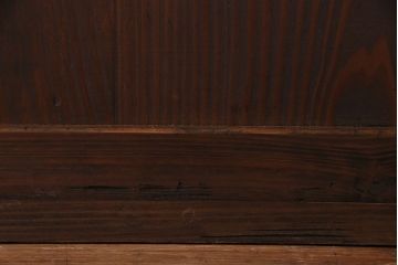 昭和初期　美品　杉材　味わい深い風合いが魅力の障子戸(引き戸、建具)4枚セット(1)