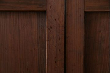 昭和初期　美品　杉材　味わい深い風合いが魅力の障子戸(引き戸、建具)4枚セット(1)
