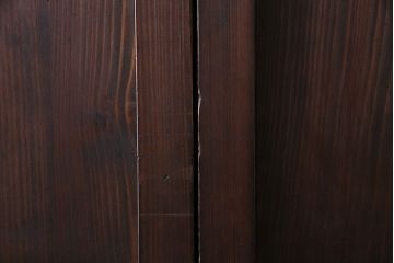 昭和初期　美品　杉材　味わい深い風合いが魅力の障子戸(引き戸、建具)4枚セット(2)