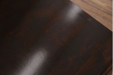 中古　北海道民芸　落ち着きのある色味が魅力のシンプルなサイドチェスト(リビングボード、ローチェスト)