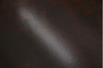 中古　北海道民芸　落ち着きのある色味が魅力のシンプルなサイドチェスト(リビングボード、ローチェスト)