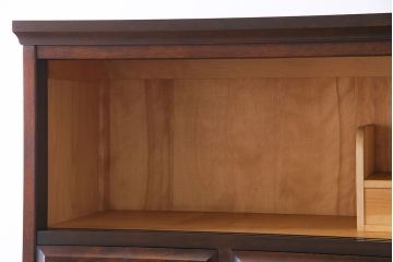 中古　北海道民芸家具　衣装盆付き3段重ねチェスト(衣装箪笥・整理タンス・着物箪笥)(定価約90万円)