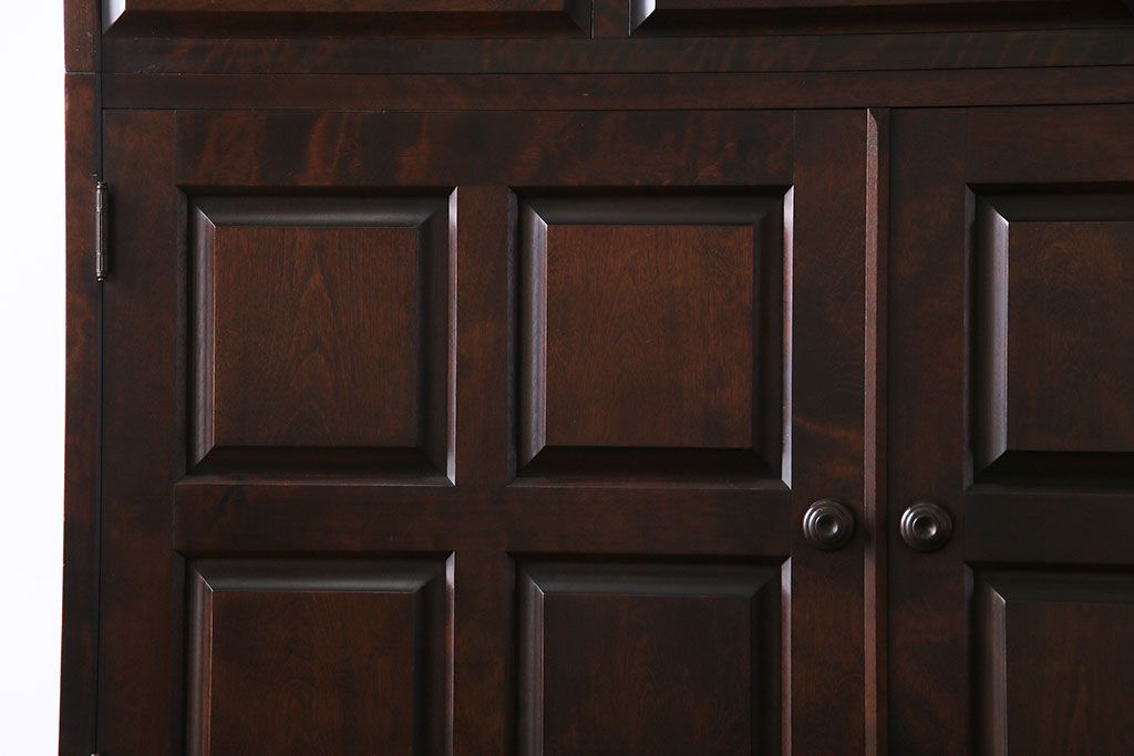 中古　北海道民芸家具　衣装盆付き3段重ねチェスト(衣装箪笥・整理タンス・着物箪笥)(定価約90万円)