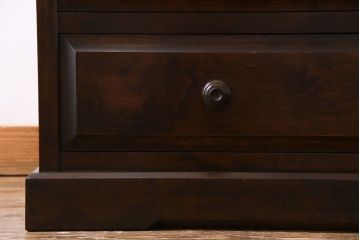 中古　北海道民芸家具　衣装盆付き3段重ねチェスト(衣装箪笥・整理タンス・着物箪笥)(定価約90万円)