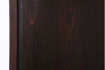 和製アンティーク　濃くて深い色合いが情緒を漂わせる板戸1枚(引き戸、建具)
