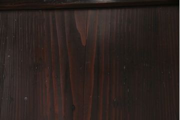 和製アンティーク　濃くて深い色合いが情緒を漂わせる板戸1枚(引き戸、建具)