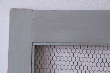 アンティークペイント　シャビーな風合いが魅力のグリアージュ戸(格子戸、引き戸、建具)