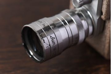 アンティーク雑貨　ビンテージカメラ　瓜生精機　シネカメラ(cinecamera)　シネマックス cinemax-8
