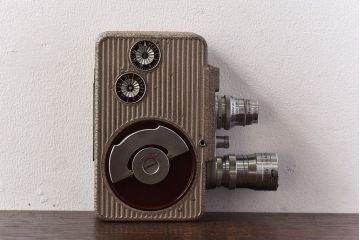 アンティーク雑貨　ビンテージカメラ　瓜生精機　シネカメラ(cinecamera)　シネマックス cinemax-8