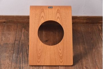中古　天童木工　S-5046KY-NT　ナチュラルな色合いの座イス(椅子)(定価約2万2千円)