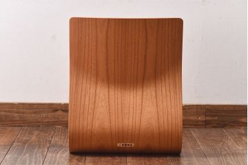 中古　天童木工　S-5046KY-NT　ナチュラルな色合いの座イス(椅子)(定価約2万2千円)(1)