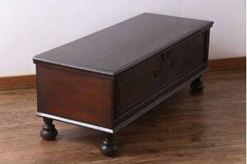 ヴィンテージ家具　アメリカビンテージ　Forest Park EDWARD ROOS社 収納付きシダーチェスト(ベンチ、ローボード)