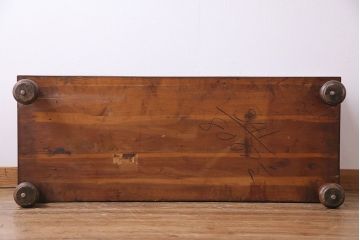 ヴィンテージ家具　アメリカビンテージ　Forest Park EDWARD ROOS社 収納付きシダーチェスト(ベンチ、ローボード)