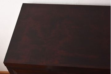 中古　美品　松本民芸家具　D型整理タンスI(箪笥、チェスト)(定価約28万円)(1)