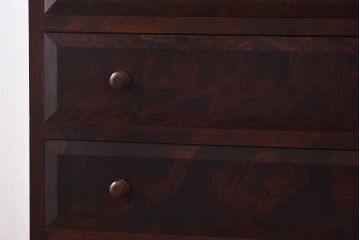 中古　美品　松本民芸家具　D型整理タンスI(箪笥、チェスト)(定価約28万円)(1)