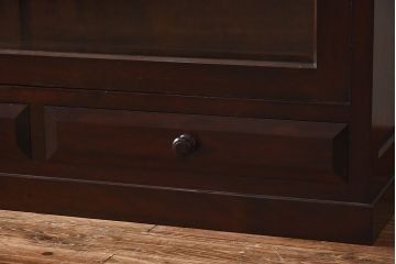 中古　松本民芸家具　特注品　引き出し付　大人の空間づくりにおすすめな本箱(サイドボード、ブックケース)