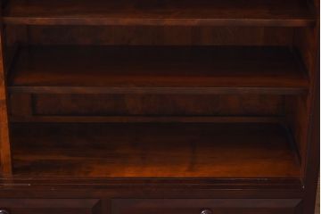 中古　松本民芸家具　特注品　引き出し付　大人の空間づくりにおすすめな本箱(サイドボード、ブックケース)