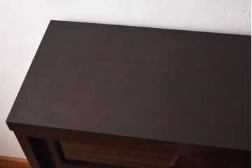 中古　松本民芸家具　特注品　引き出し付　大人の空間づくりにおすすめな本箱(サイドボード、ブックケース)