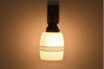 和製アンティーク　和のデザインが魅力的なウォールランプ(壁掛け照明、ライト)