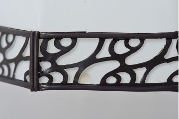 昭和初期　和モダンな雰囲気漂うシェード(ペンダントライト、天井照明)