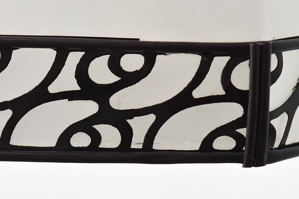 昭和初期　和モダンな雰囲気漂うシェード(ペンダントライト、天井照明)