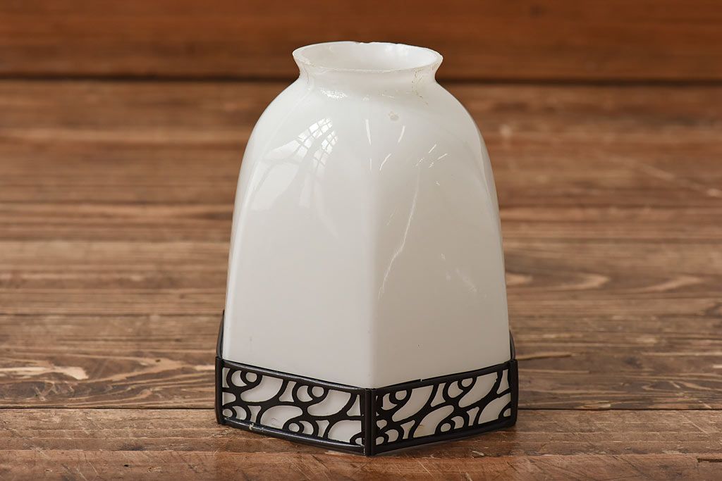 昭和初期　和モダンな雰囲気漂うシェード(ペンダントライト、天井照明)