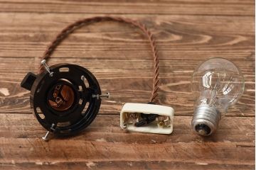 昭和初期　和モダンな雰囲気漂うシェード(ペンダントライト、天井照明)