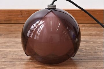 昭和レトロ　つぼみのようなデザインが魅力のシェード(天井照明、ペンダントライト)