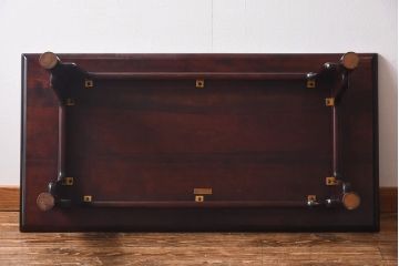 中古　松本民芸家具　#203型　ローテーブル(茶卓、センターテーブル)(定価約15万円)(2)