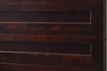 中古　松本民芸家具　503型　直線のデザインが目を引く整理箪笥(引き出し、衣装箪笥、チェスト)(定価約28万円)(2)